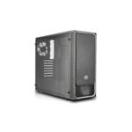 COOLER MASTER CASE MASTERBOX E500L MID TOWER ATX, RED W/ FULL WINDOW USB3X2,IO, 1X 5,25"",2X 2.5"",2X 3.5"",120MM LED FR. FAN+120MM R. FAN