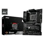 MSI MB AMD B550, B550-A PRO, AM4, 4DDR4 2PCI-E 2M2 6SATA3