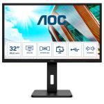 AOC MONITOR 31,5 LED IPS 16:9 2K QHD 250 CDM, USB-C, DP/HDMI, PIVOT, MULTIMEDIALE
