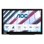 AOC MONITOR PORTATILE 15,6 LED IPS 16:9 FHD, USB-C