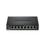 D-LINK SWITCH 8 PORTE 10/100 CASE METALLICO